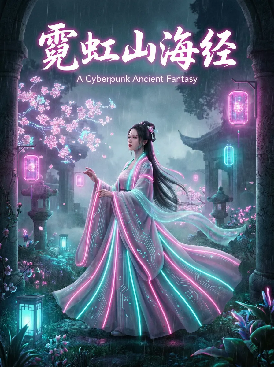 色戒完整版动作电影 古风奇缘短剧 - 霓虹山海经海报
